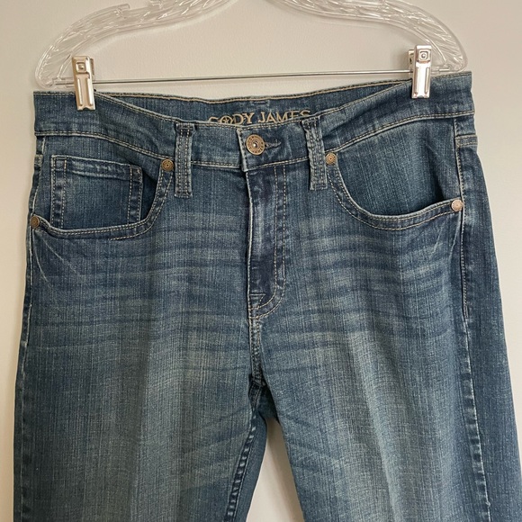 Cody James Mens straight Jeans Size 33 x 32 Dark Wash Western EUC - Picture 2 of 9